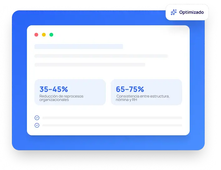 Interfaz de software integral de recursos humanos con mejora en procesos organizacionales